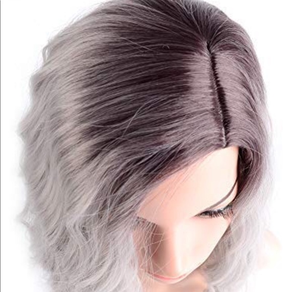 Curls Wavy Bob Ombre Wig - Picture 6 of 9